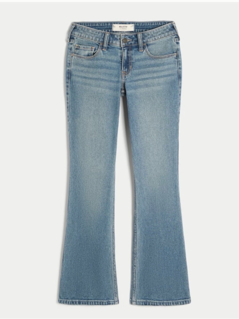 Hollister Medium Blue Low Rise Boot